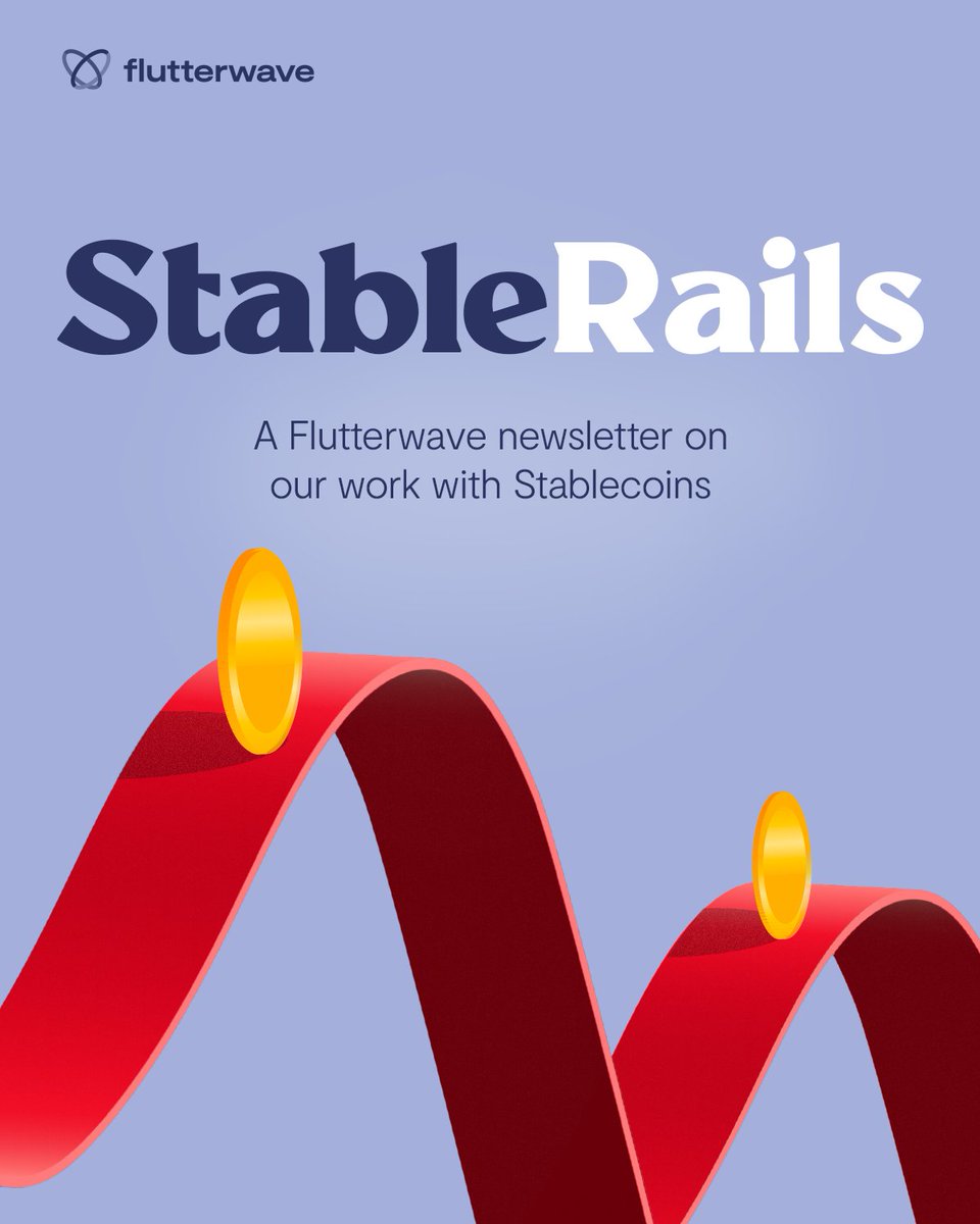 Money is being rebuilt. 🌍

At the center of this shift are stablecoins, the new rails for global commerce and cross-border value.

Africa cannot simply adapt to this future; we must help define it.

That is why we, <a href="/theflutterwave/">Flutterwave</a>, are building the continent's largest stablecoin