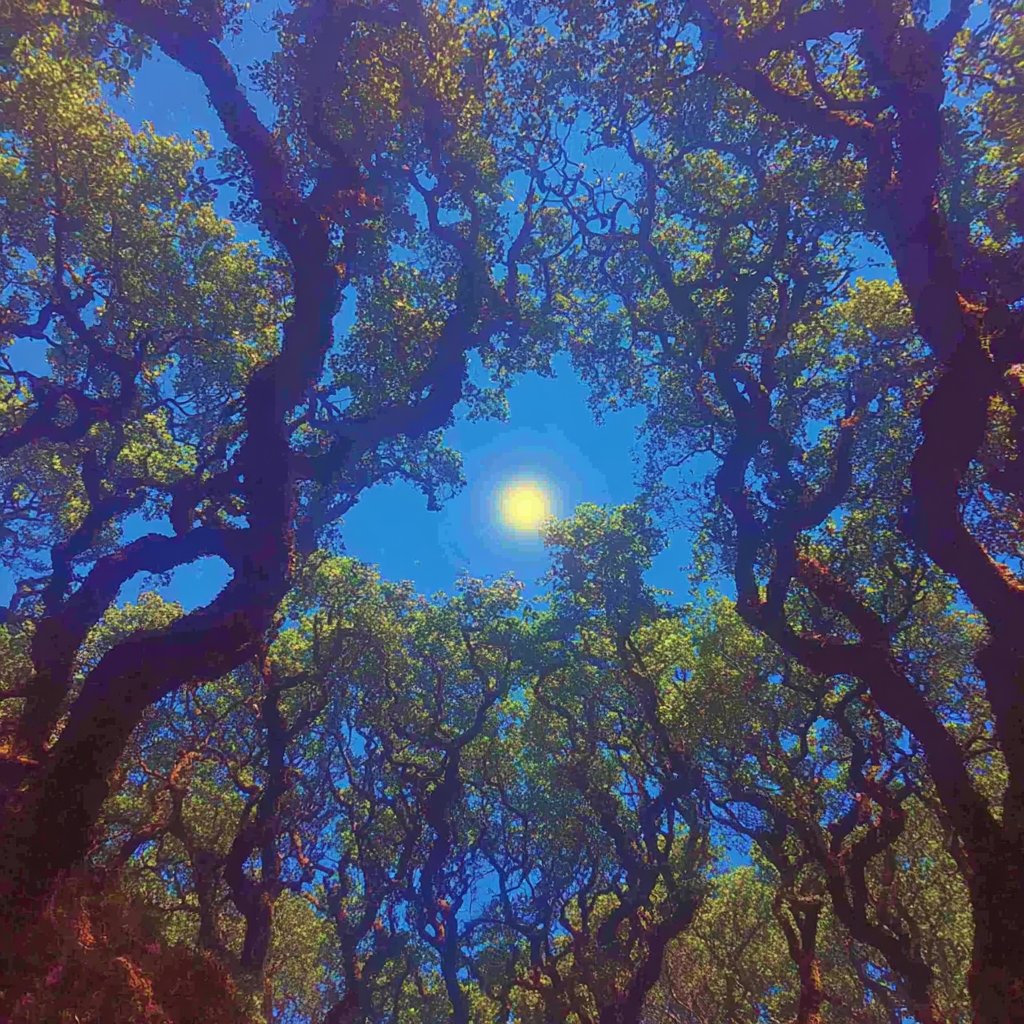 hardware5000's tweet image. #生成AI #AIart #AIイラスト
#AIart #art #surreal
#nature #trees