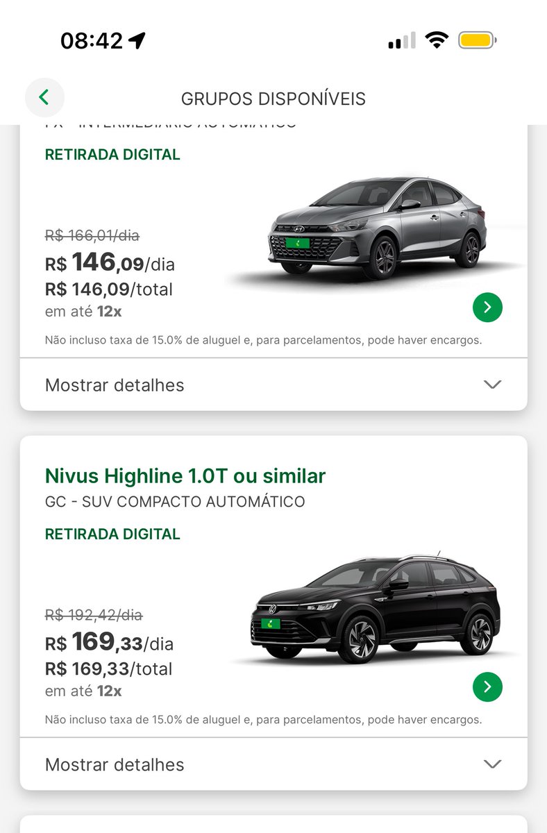 Pettaugusto's tweet photo. É uma total falta de ética e compromisso com o cliente, o mesmo carro, mesma quantidade de dias, e quando vc usa o cupom de desconto o valor da diária aumenta, vcs deveriam ter vergonha! É só não oferecer o serviço! @localizabr https://t.co/2rRnTYTn1W