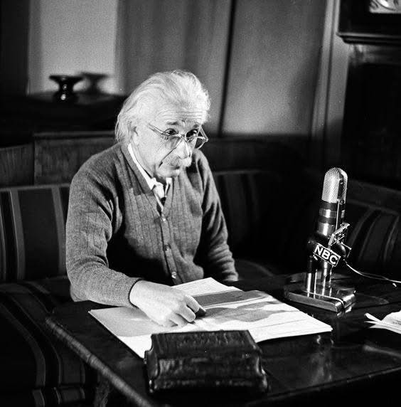 A hundred times every day I remind myself that my inner and outer life are based on the labors of other men, living and dead, and that I must exert myself in order to give in the same measure as I have received and am still receiving.

-- A. Einstein (1879-1955)