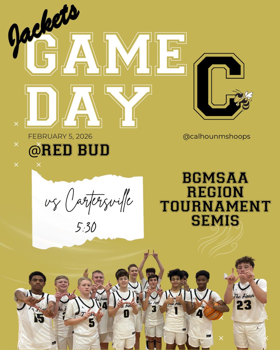 Calhoun Middle Hoops tweet media