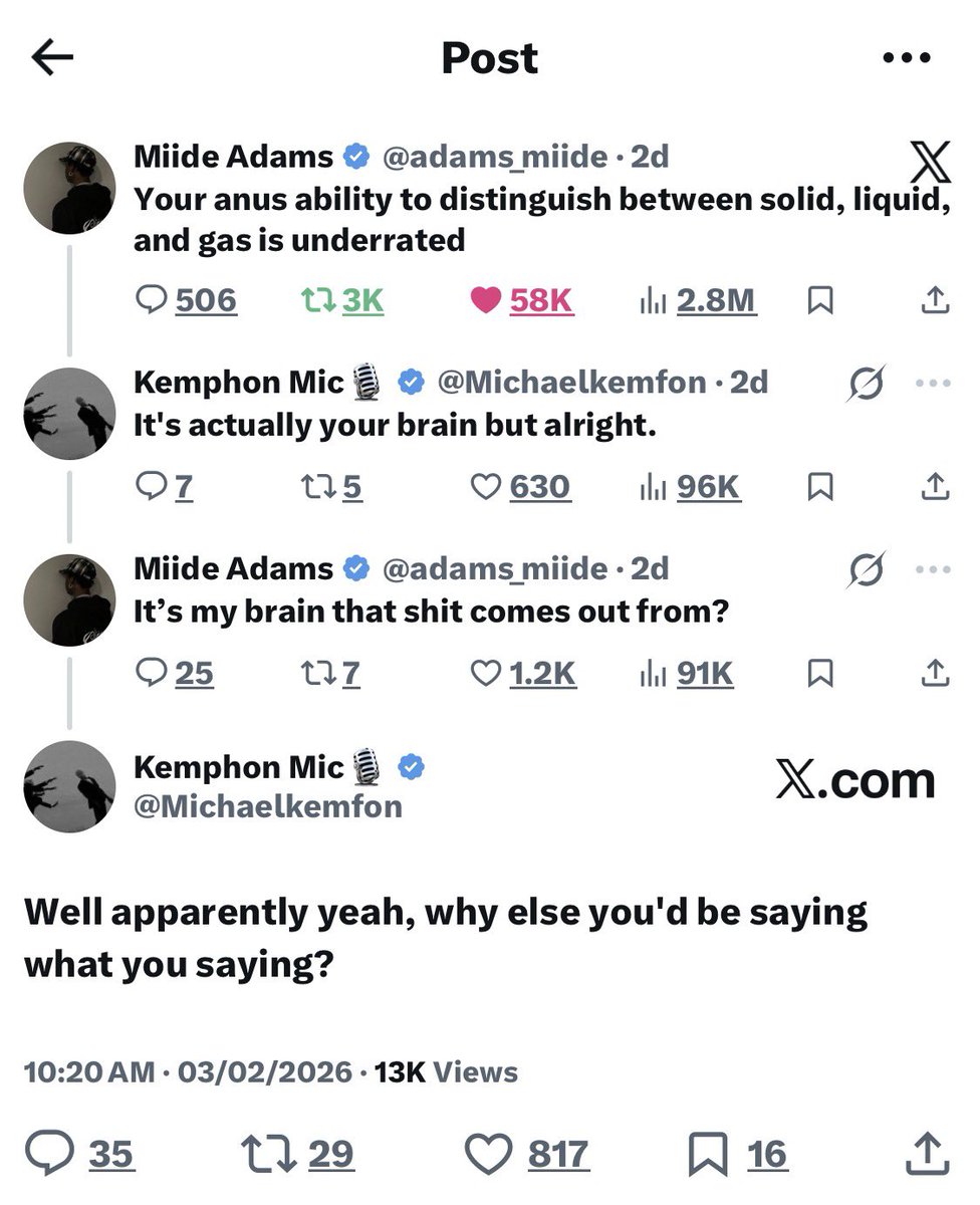 adams_miide's tweet image. 😭