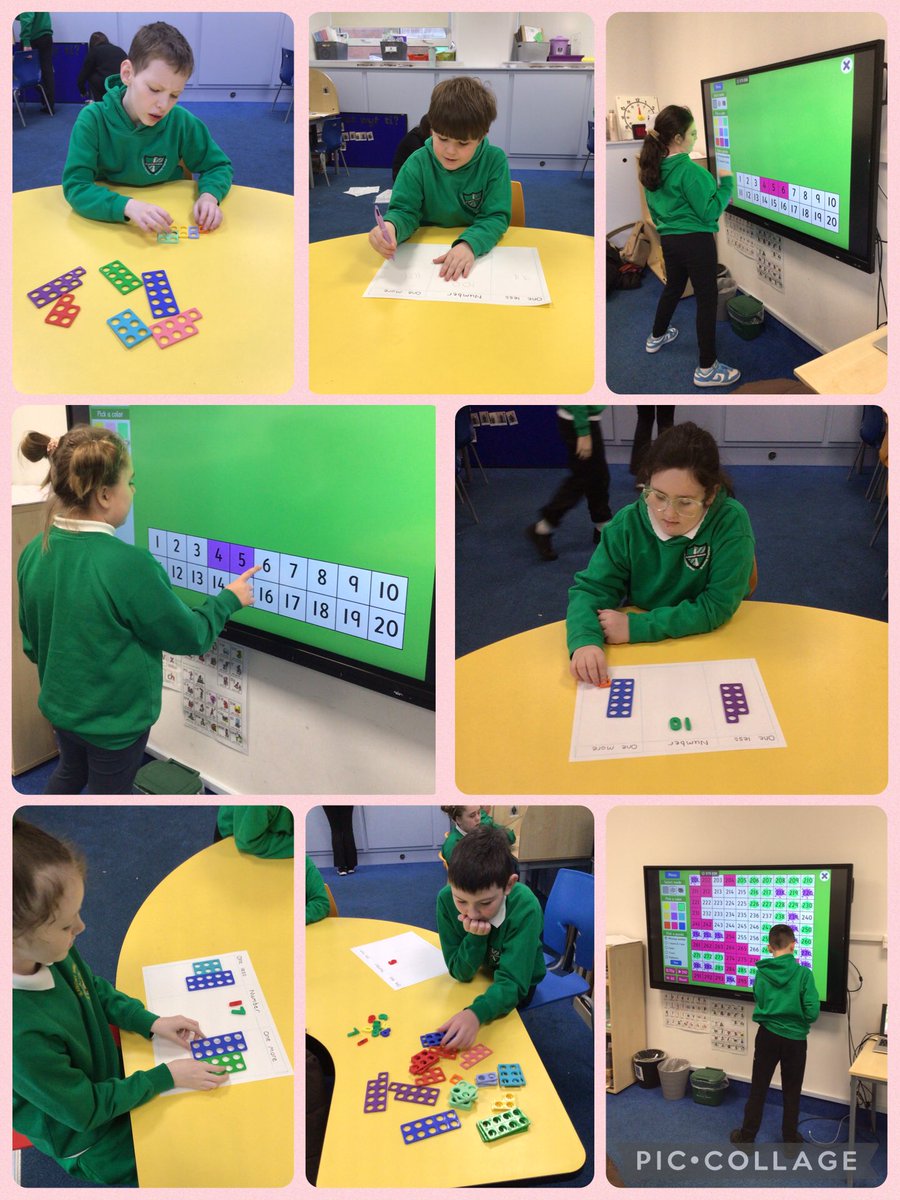 glanhowyprimary's tweet photo. Weโve been looking at One more and One less in #YGarn this week! We have been working practically using a bead bar, numicon and online games to embed our learning โญ๏ธ๐งฎ #M_Num https://t.co/4R0yWev72x