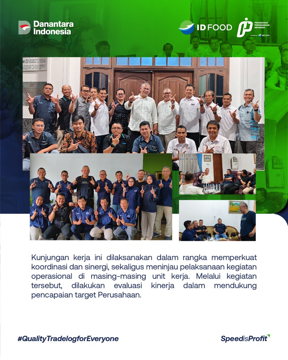 Halo #SobatDagang

Direktur Utama PT Perusahaan Perdagangan Indonesia (PPI), Wahyu Sakti melakukan kunjungan kerja ke Unit Operasional Surakarta dan Cabang Madya Yogyakarta pada Rabu-Kamis (4-5/2/2026).