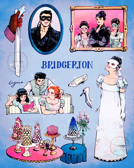 🎀𝐁𝐑𝐈𝐃𝐆𝐄𝐑𝐓𝐎𝐍🎀

『ブリジャートン家』のファンアート🎭🤍
#Bridgerton #fanart 