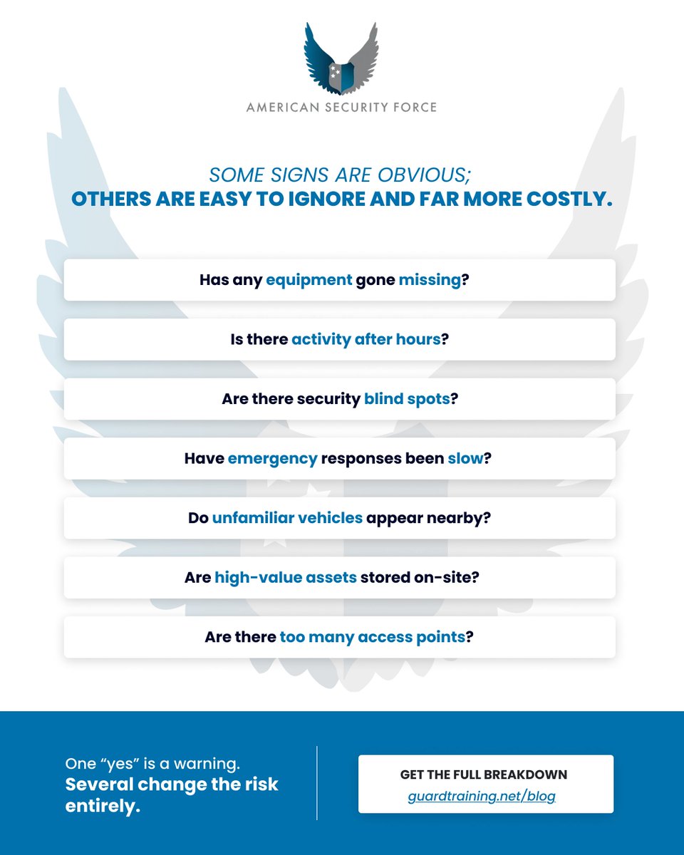 American Security Force Inc. tweet media