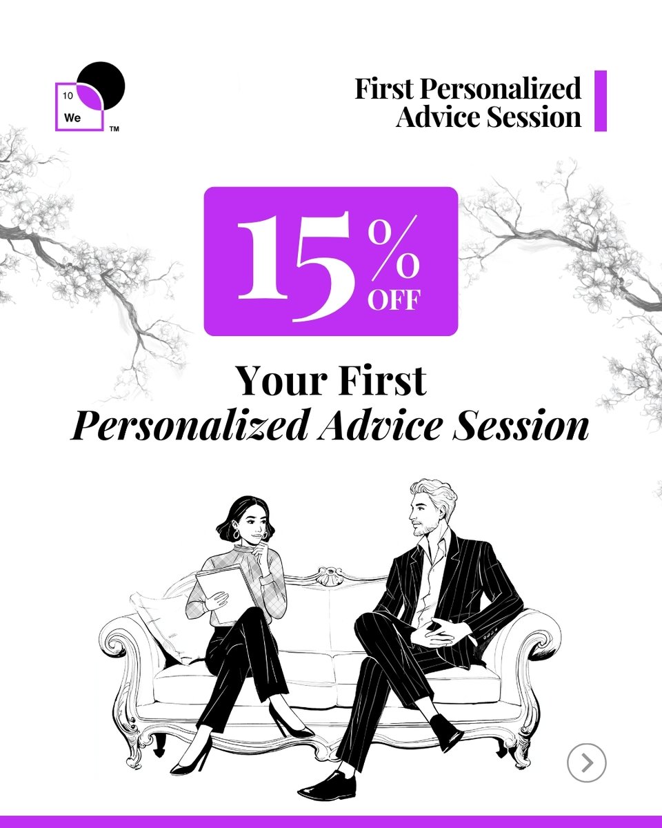 WeScienceLabs's tweet photo. Good advice listens first.
Start your Personalized Advice session — 15% off with PA15.

#LMSL #LifeManagementScienceLabs #LifeManagementScience #PersonalizedAdvice #Wellbeing https://t.co/ZKlnLR5b2S