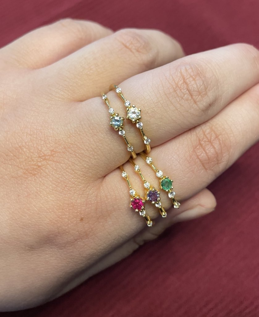 Nagomiii25's tweet image. Inormalさんのスキンリング、めっちゃ好き✨
重ね付けもオススメ