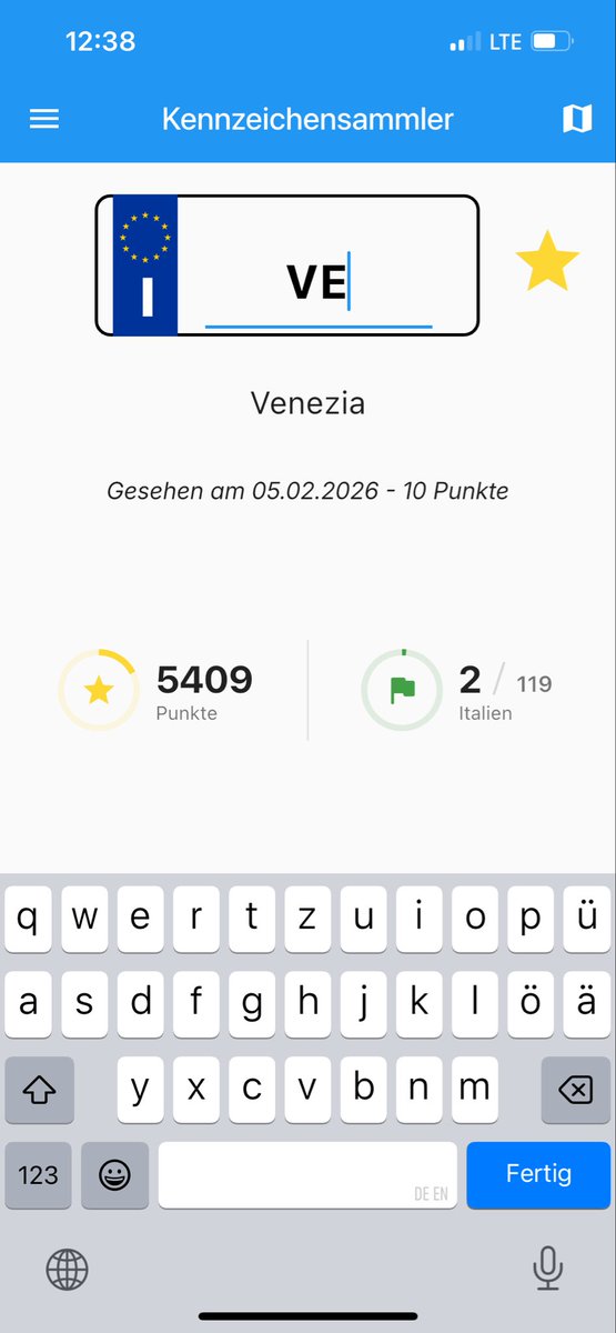 Es gibt sie noch, die eintragbaren italienischen Kennzeichen!!!!!
