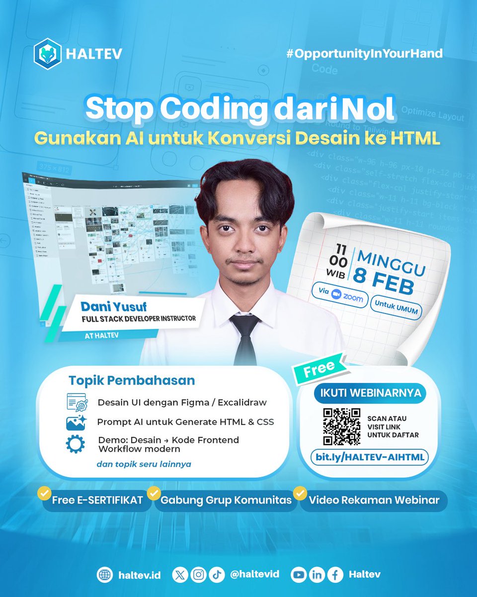 Haltev | Si Paling Level Up tweet media