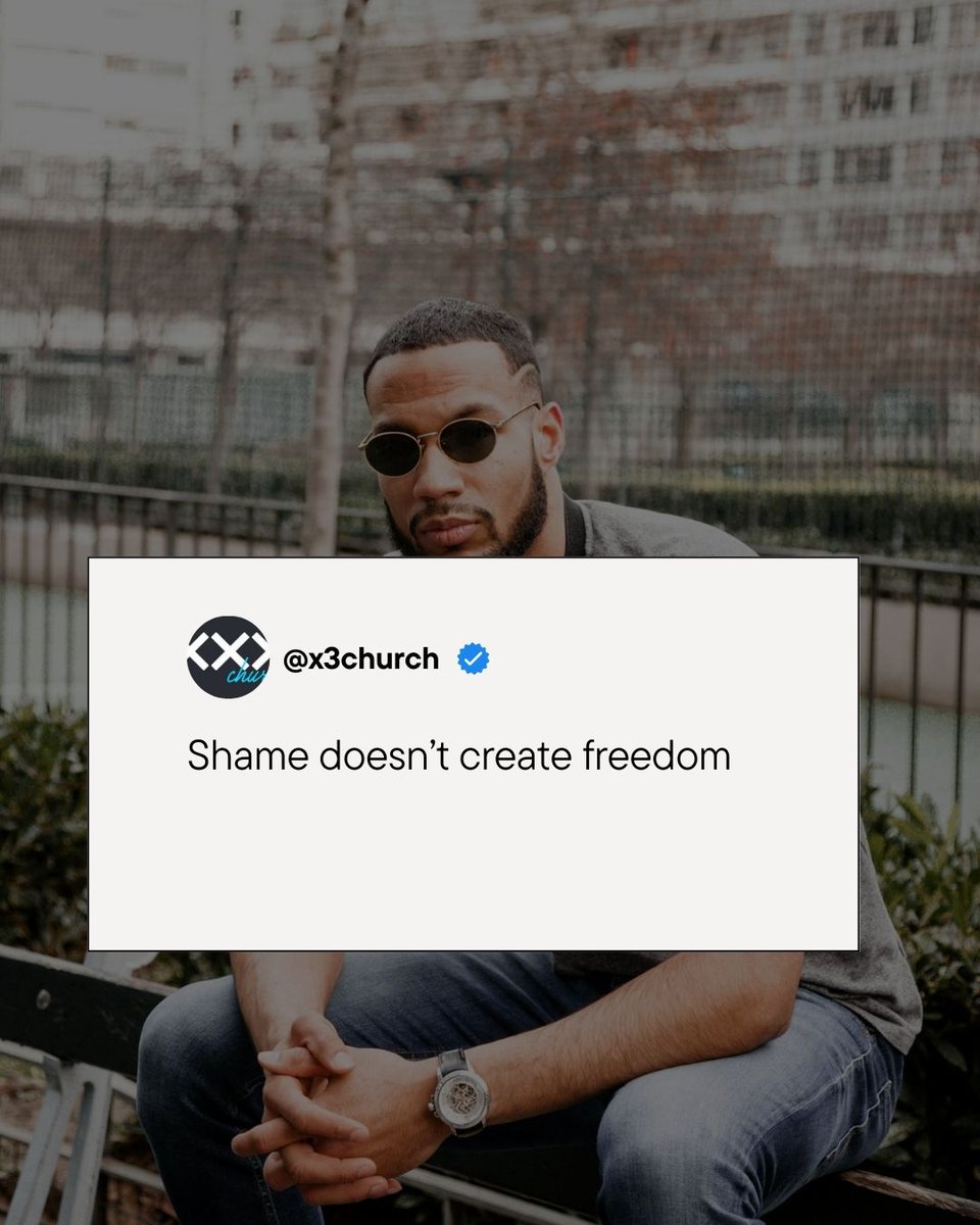 Shame doesn't create lasting change. It just makes you better at hiding.

Your brain needs actual safety with actual people—not another strategy to try harder.

👉 xxxchurch.com