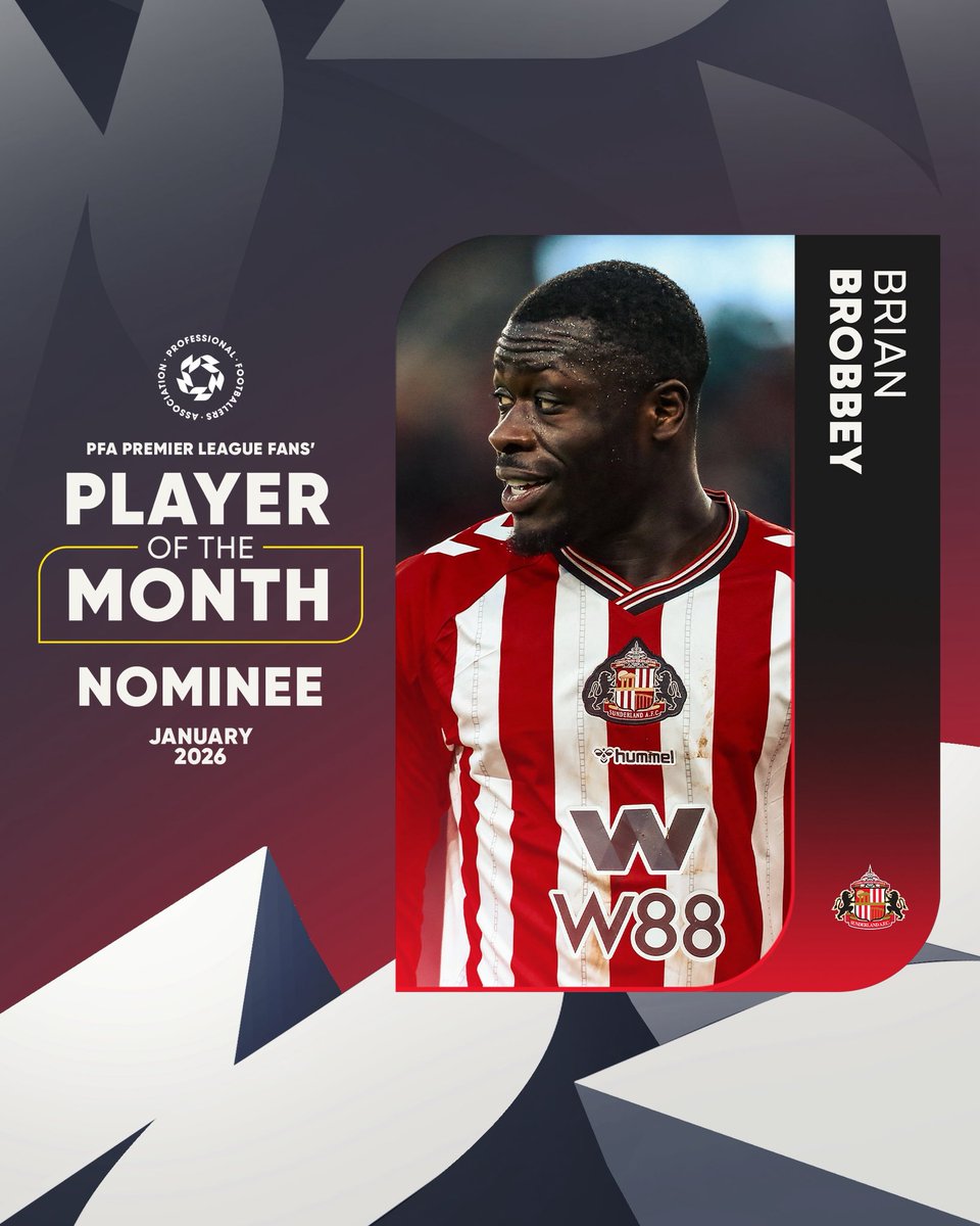 🐈‍⬛ Brian Brobbey

Vote 🗳️➡️ bit.ly/4a3kqRC

<a href="/SunderlandAFC/">Sunderland AFC</a>