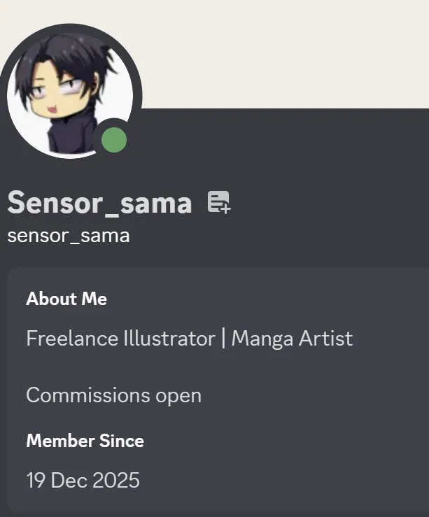Sensor_sama | Commissions open tweet media