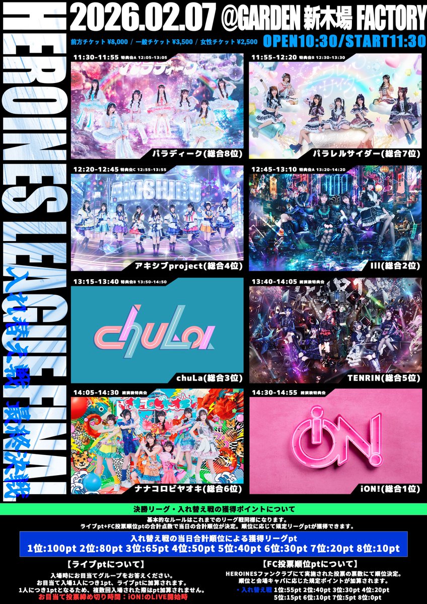 七瀬にこ【TENRIN】2/18生誕祭@渋谷Veats (@Nico_TENRIN) / Posts / X