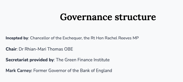 I find this quite interesting. In 2024, the Government awarded £225,000 to The Green Finance Institute. The Green Finance Institute (GFI) is listed on Ed Miliband registered interests for 2024. It provided "policy support on the Labour Party's National Wealth Fund, with a