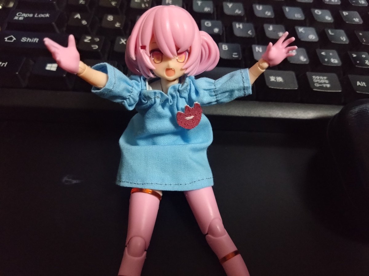 マオ「あそんでー」
#メガミデバイス