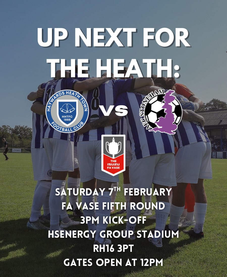 Haywards Heath Town FC tweet media