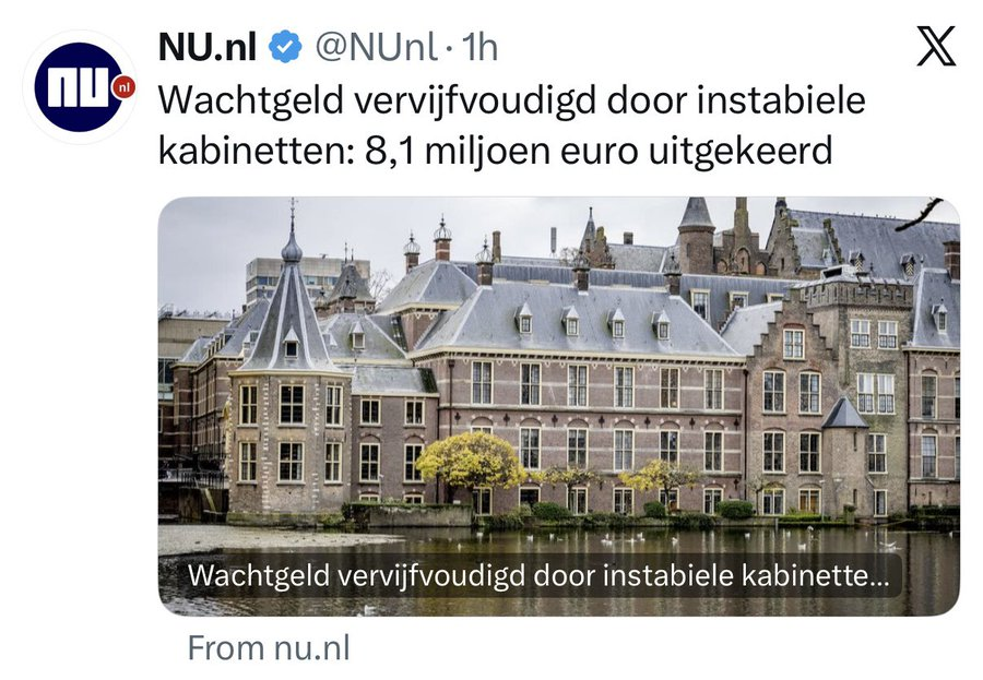 EelcoHoecke's tweet image. Kortere WW voor burger? Dan ook WEG met het WACHTGELD voor de kletsende klasse! Wie is voor?