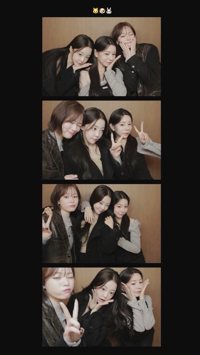 hnyerm's tweet photo. jiyeon yunnyeong minkyung hangout together (yunnyeong fav roomates) 

my fav girls in #transitloves4 🥹💗🌷✨ https://t.co/zisbqQs5b0