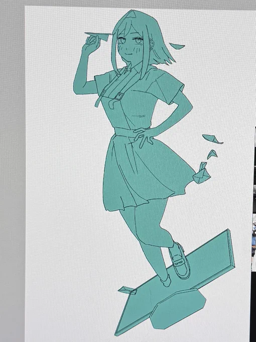 アクスタとかにする絵可愛くない!?!?
