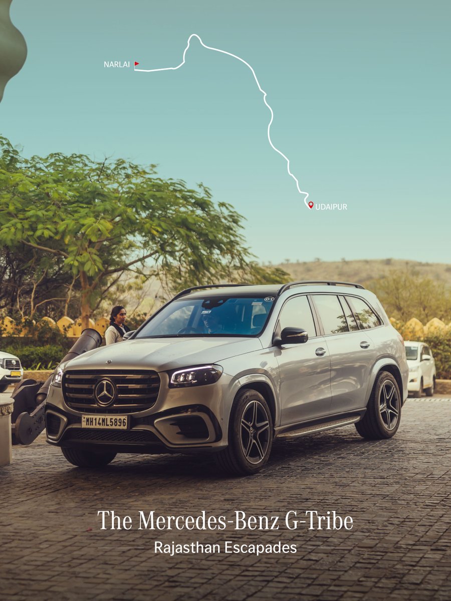 MercedesBenzInd's tweet photo. From tracking leopards in Narlai, to chasing sunsets in Udaipur.
Day 5.
The Mercedes-Benz G-Tribe Rajasthan Escapades.
#GTribe #RajasthanEscapade #MercedesBenzIndia https://t.co/4l1aGZsfT1
