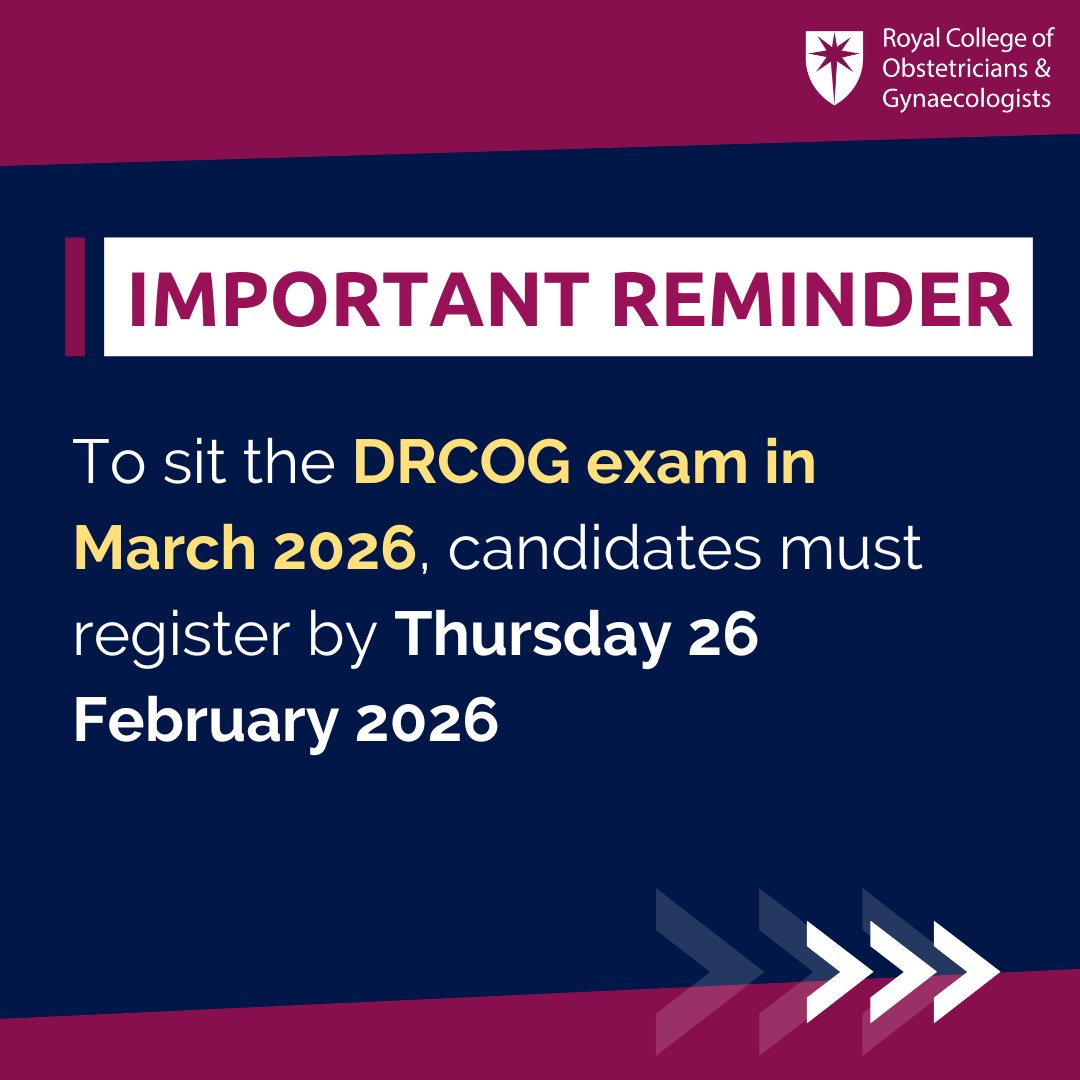 RoyalCollegeObsGyn tweet media