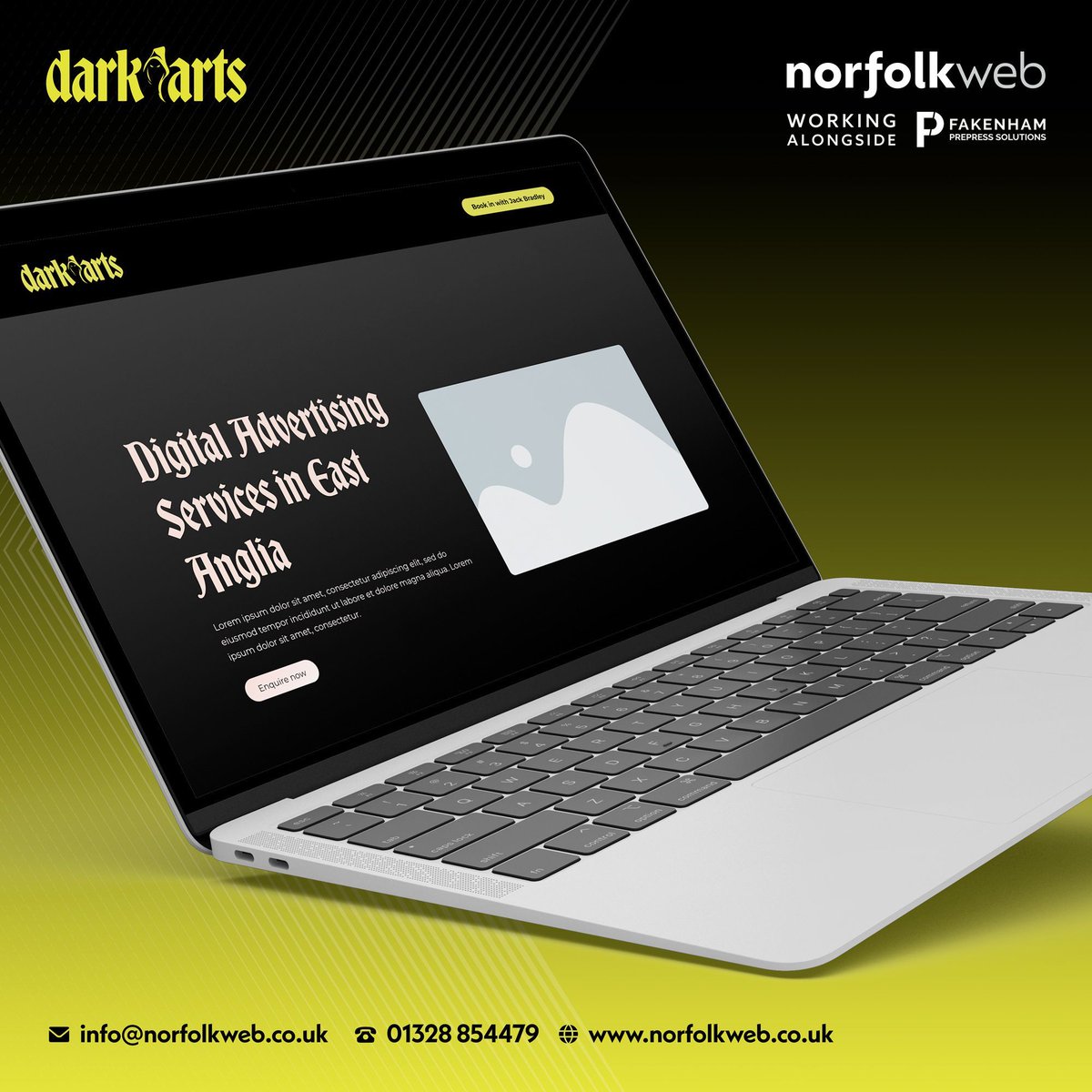 We’ve begun this project with Dark Arts Advertising, and the design has since been updated after a few client amendments. We’re now awaiting the content to finalise the website! 💪

#webdesign #websitedevelopment #smallbusinesssupport #digitalmarketing #onlinepresence