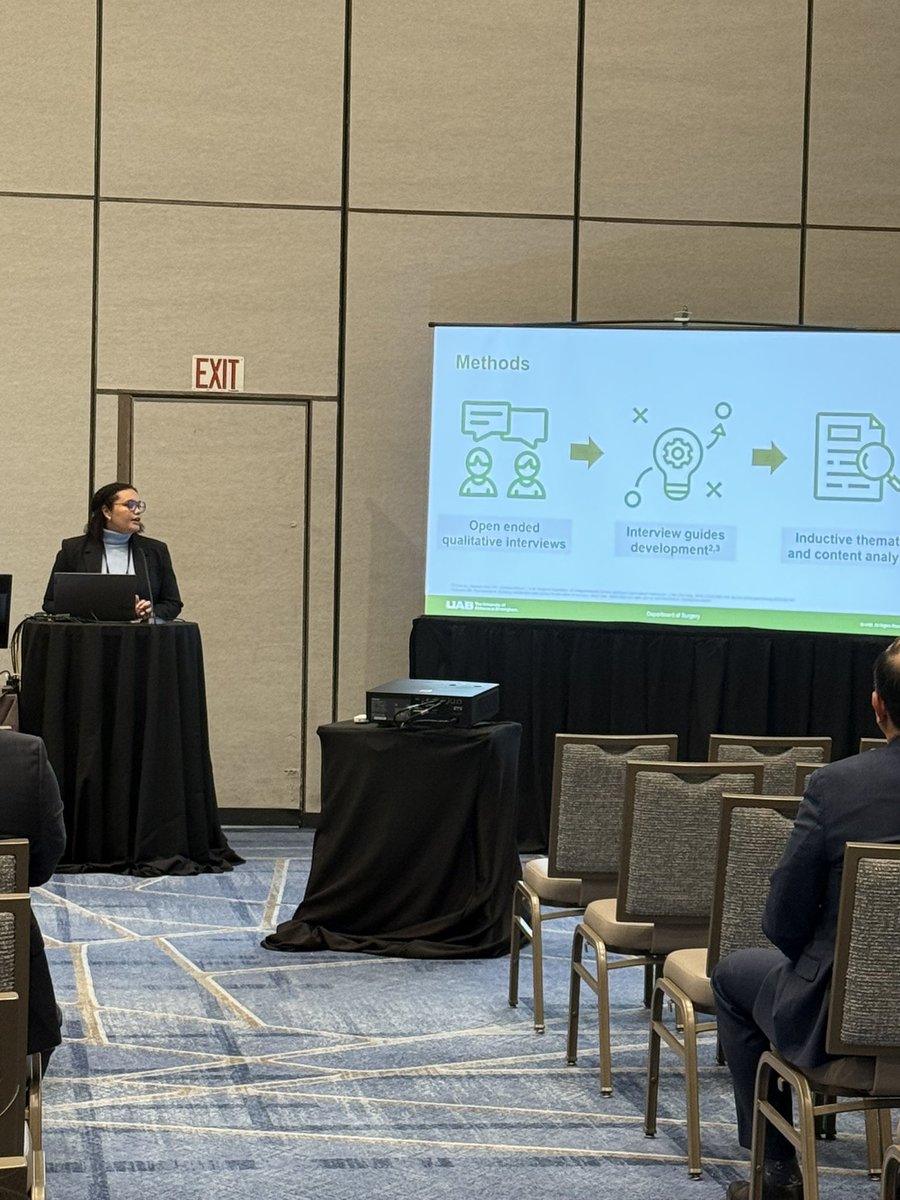 ghm6996's tweet photo. Congratulations to Zoe and @cannesi_MD on excellent presentations yesterday! 👏
Loved sharing our oral presentation on improving access to care in GI cancer surgery 📊🩺. Thank you @DChu80 .
@UABSurgery #ASC2026 https://t.co/cGVzpGlgG2