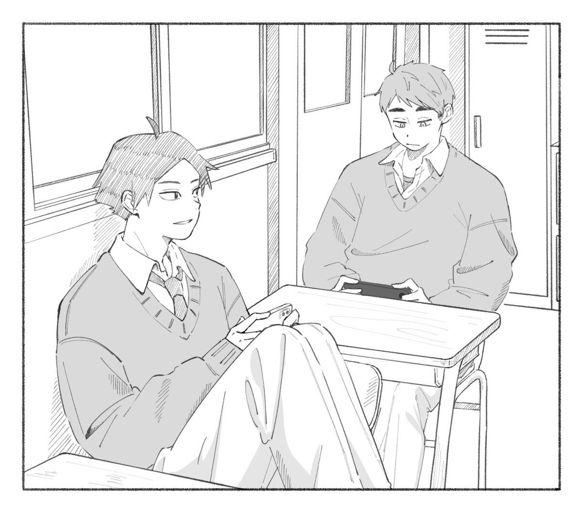 Post by 愉快痛快 on X: 休み時間