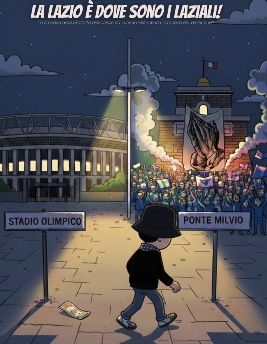 Stadio ❌ Ponte Milvio ✅
