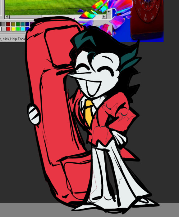 fumanora's tweet photo. evil and ugly #deltarune #utdr https://t.co/wmJKMHaI2h