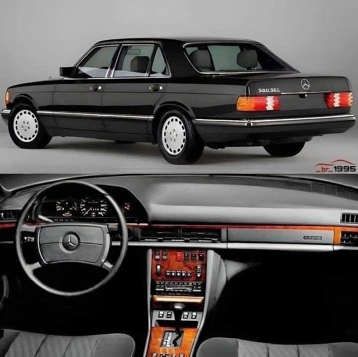 Nie no… 

Piękny jest 🇩🇪 Mercedes 500 SEL