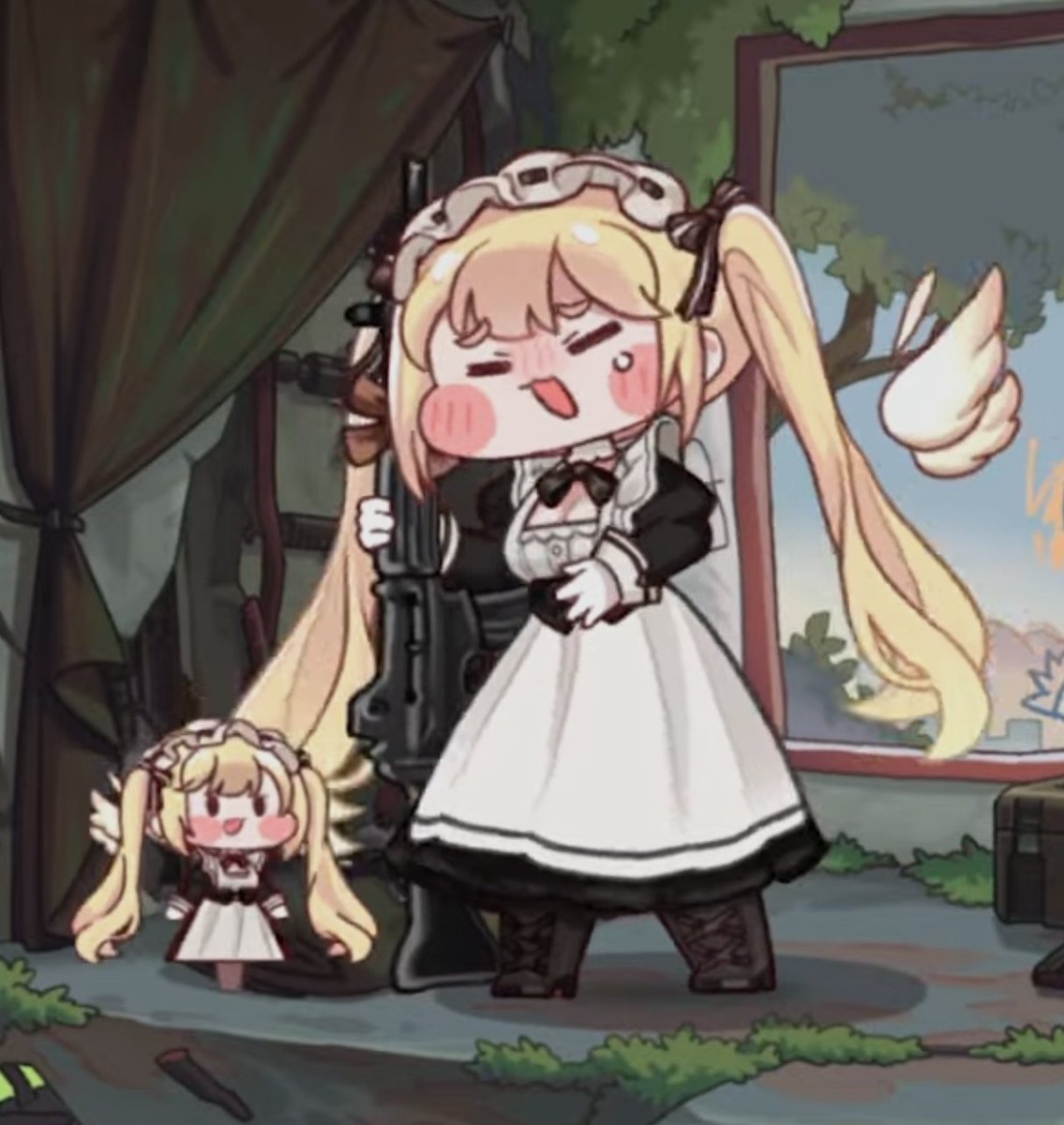 JackAJeosi's tweet image. K2の全長は970mm。
だとすればこの画像でエルフィンの正確な身長が割り出せる⁉️
パッと見て95cmくらい？