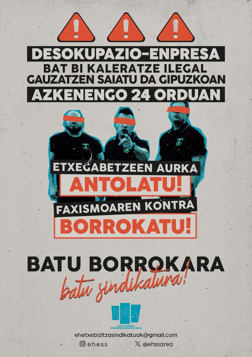 Euskal Herriko Etxebizitza Sindikatuen Sarea tweet media