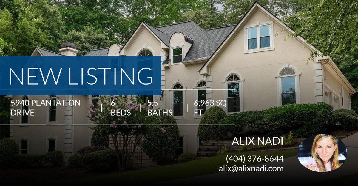 AlixSellsATL's tweet photo. Check out this great new listing! Get in touch with me if you're interested at (404) 376-8644!

The Alix Nadi Team
BEST. REALTORS. EVER. https://t.co/JEgh3jOu3Q https://t.co/isUwUrQgSU