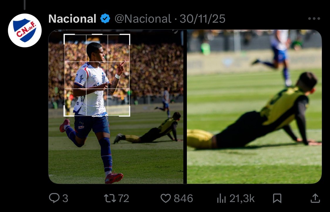 MentirasBolsoo's tweet photo. Dirigentes de Nacional y periodistas: “no puede ser que la cuenta oficial de Peñarol se meta con jugadores de nacional, es cruzar un límite” 

Cuenta oficial de Nacional hace dos meses: Subiendo cosas para que compartan en contra de jugadores de Peñarol. 

¿No bancan el vuelto? https://t.co/rSfUsHbBiV