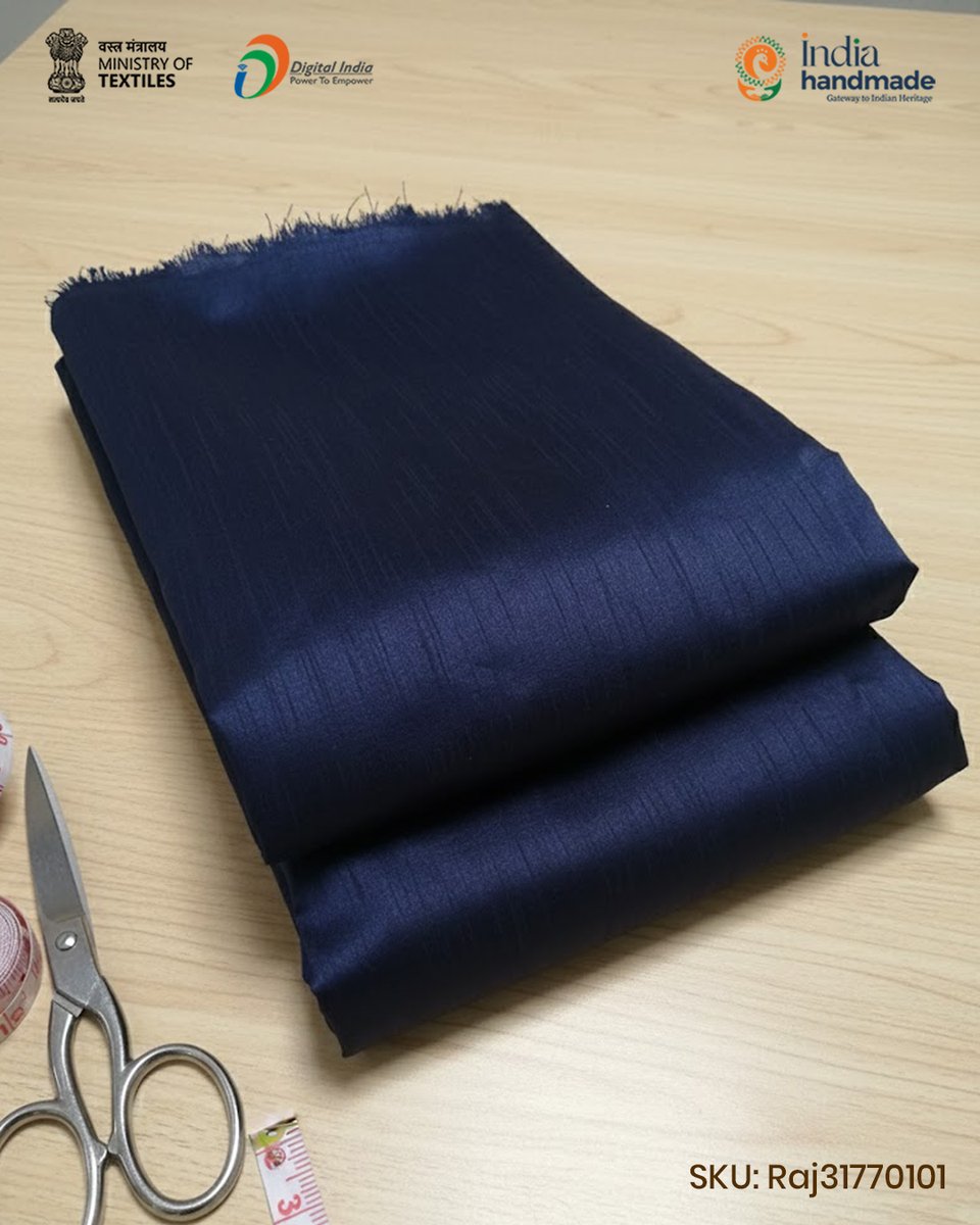 Indiahandmade_'s tweet image. Design your dream look ✨
Explore our Unstitched Poly Silk Fabrics—smooth, versatile and made to shine.
Now at 50% OFF.

🛒at Indiahandmade.com 💛

✨ Explore. Support. Empower.

#Indiahandmade #SupportArtisans #HandloomIndia #VocalForLocal #MadeInIndia #CraftsOfIndia