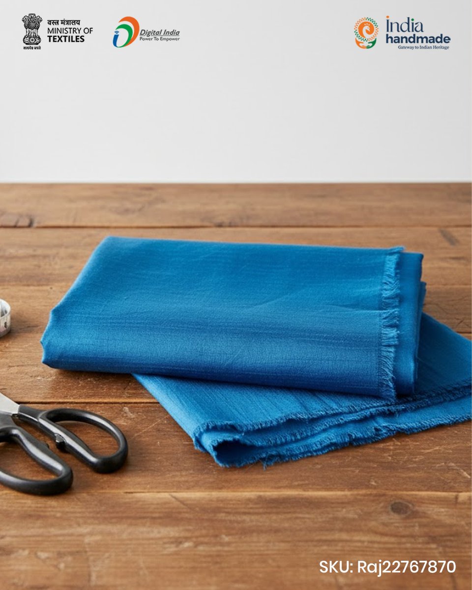 Indiahandmade_'s tweet image. Design your dream look ✨
Explore our Unstitched Poly Silk Fabrics—smooth, versatile and made to shine.
Now at 50% OFF.

🛒at Indiahandmade.com 💛

✨ Explore. Support. Empower.

#Indiahandmade #SupportArtisans #HandloomIndia #VocalForLocal #MadeInIndia #CraftsOfIndia