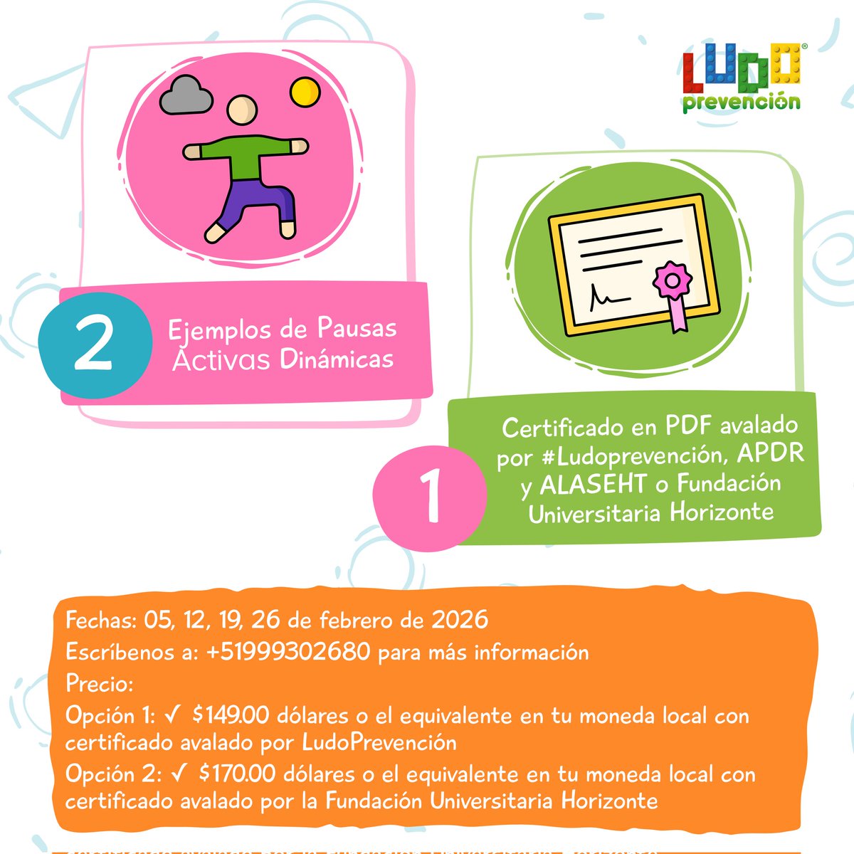 Hoy a las 5:00pm de Perú daremos inicio a la sesión 1 de la Certificación de Entrenador Lúdico en #SST.
#SSOMA 
 #Ludoprevención
#seguridadindustrial #HSE #hseq #seguridadysalud #seguridadysaludlaboral 
 #SeguridadySaludenelTrabajo