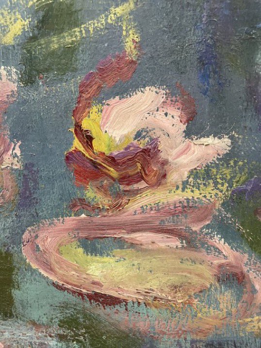 allontanarsio's tweet image. Claude Monet's paintings in Musée de l'Orangerie, Paris