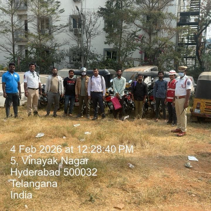 GACHIBOWLI TRAFFIC POLICE tweet media