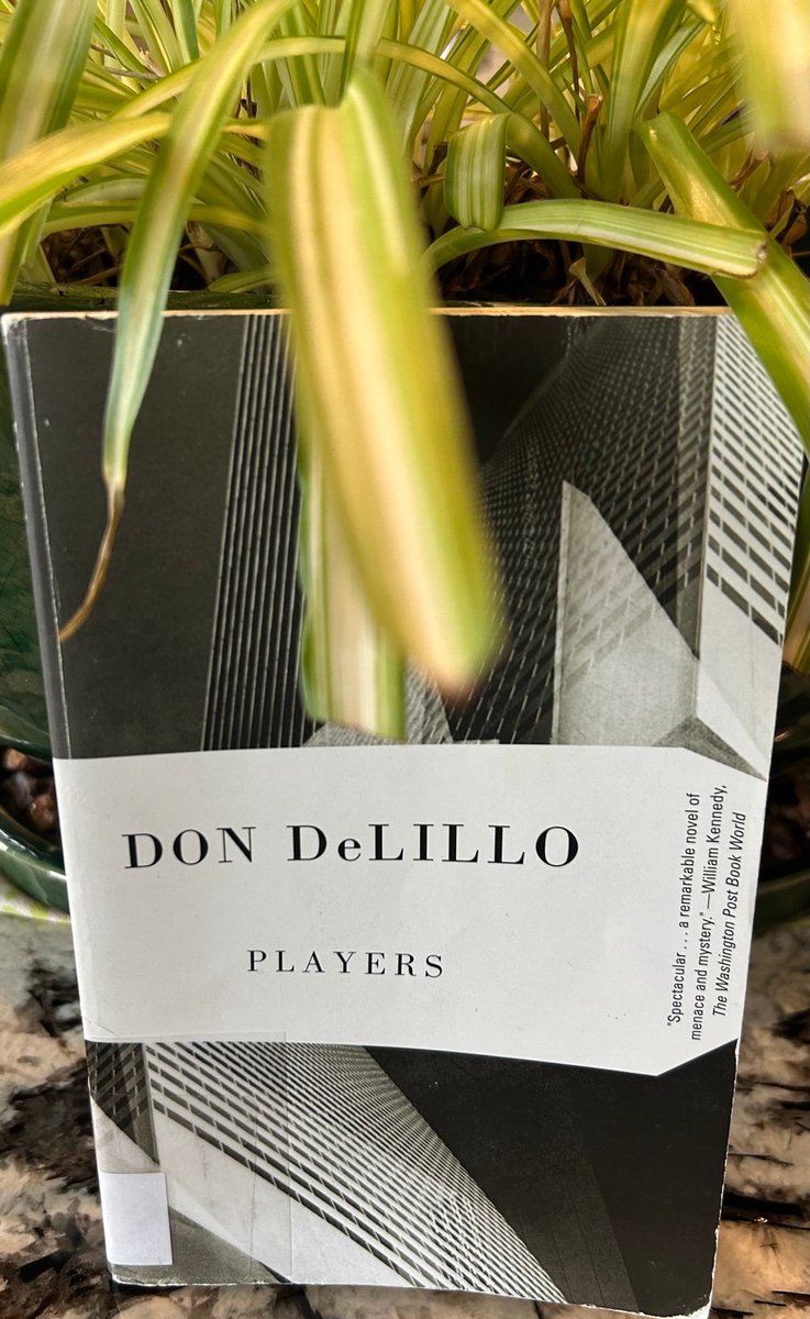 thenextpage22's tweet image. #Players
#DonDeLillo

To be alone with her was to occupy the immediate center of things. There were no gradations to this kind of desire...He took the glass out of her hand...ending one sequence of encounter to begin another. The second he touched her, touch turned to grip.
