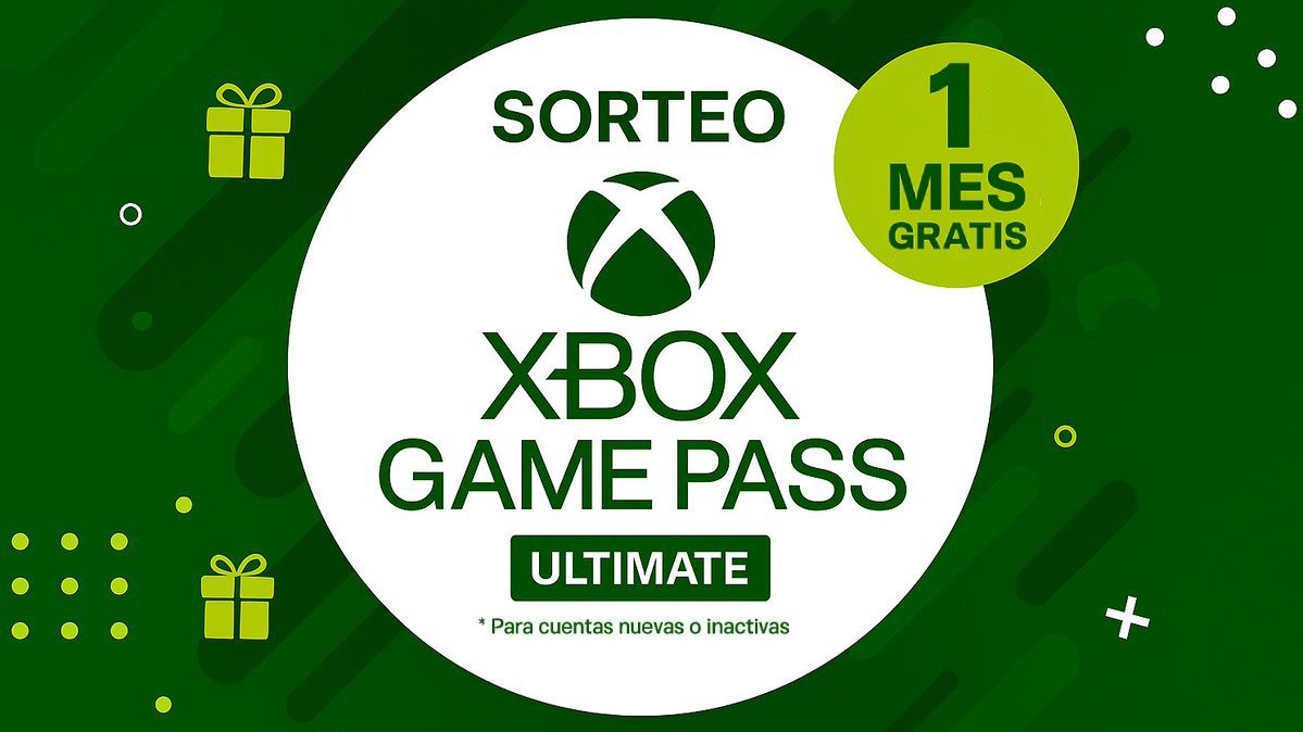 ¡SORTEO! 🏆 

Gana un código de 1 MES de #Xbox #GamePass Ultimate. Para participar:

✅ Sigue y haz RT 
✅ Sigue el canal: 
youtube.com/@xbox_media 

Bases bajo el post 👇