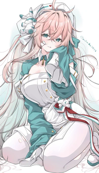 ウゴリーノ・ヴィヴァルディはねっ毛がめちゃかわー #アズールレーン