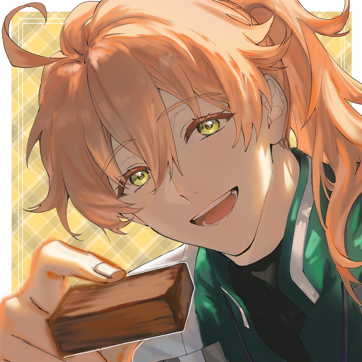 >ロマニ見たいです！
ドクターにこれ最後なんだけどねって笑いながら秘蔵のブラウニーを一個分けて欲しいんすよ　　でも全部はくれないんだよな(ろくろ回し)