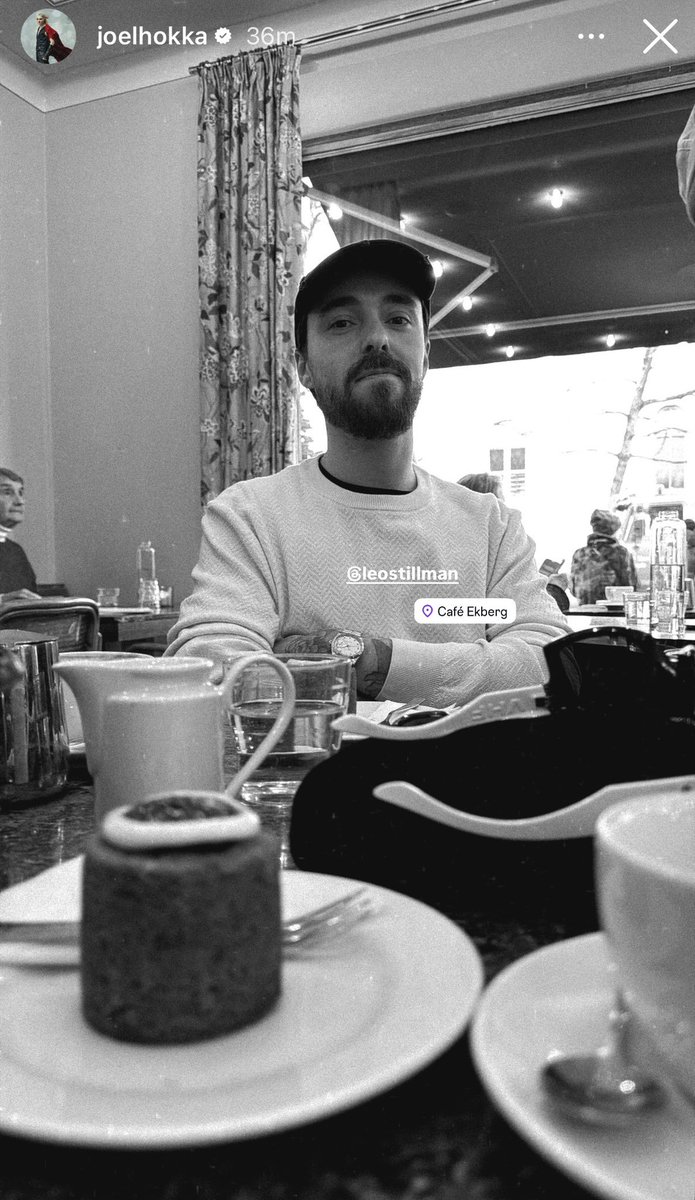 This is so not like Joel style to post his friends and his every day life. And it’s so cute actually