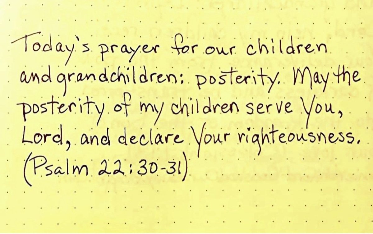 wohlford_connie's tweet image. Today for our #children and grandchildren: posterity. 

#posterity #declare #Righteousness #psalm #Psalms #GodsWordOurDestiny