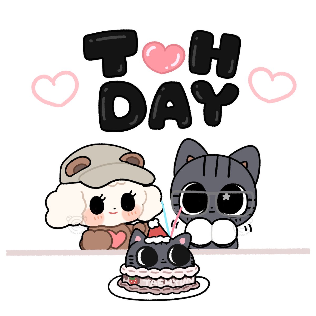 #PPULBATUfanart 

HAPPY T♡H DAY ❣