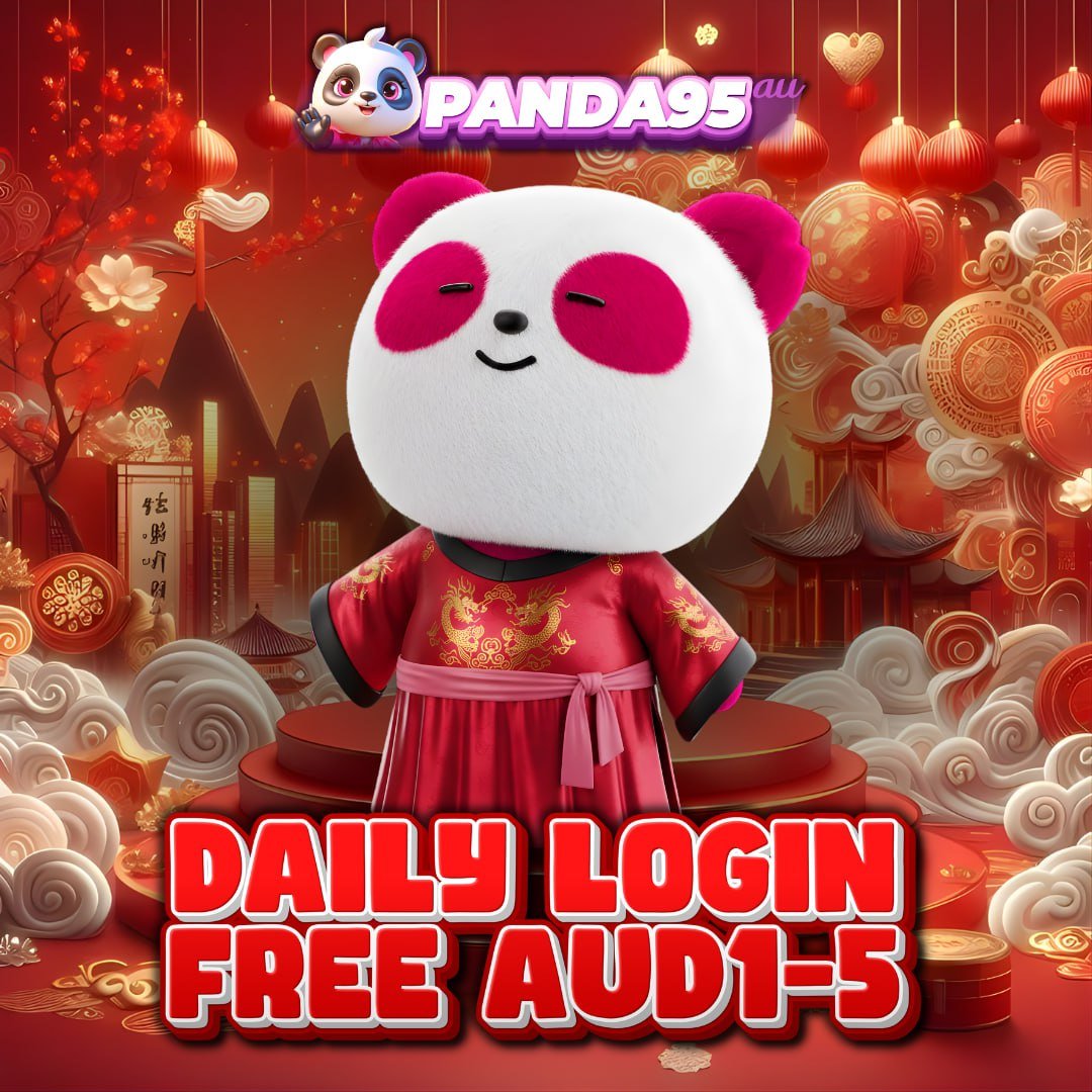 panda95au's tweet photo. ⭐ DAILY LOGIN FREE AUD 1–5 ⭐
✅ Claim once per day
✅ No deposit required
⚠️ Pokies only ⚠️
🌐 https://t.co/HsMLmkEK18
💬 TG: https://t.co/MQz7VW1qGr
#Panda95au #DailyBonus #FreeBonus #PokiesAustralia #GamblingAU #AussieGaming 🎰🐼 https://t.co/Kc7x54elRS