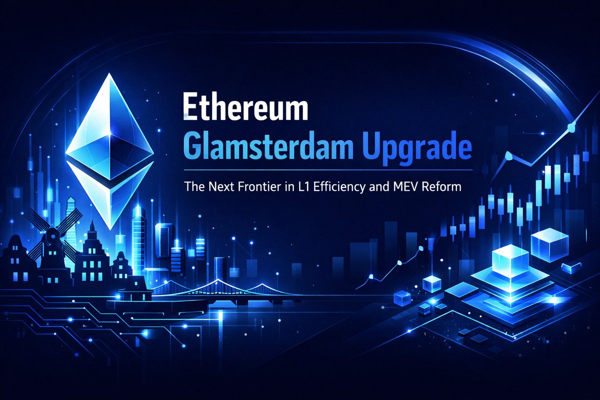 Next up for #Ethereum: the Glamsterdam upgrade! 🚀
Coming in 2026, it brings #ePBS and parallel execution to boost #L1 efficiency and #decentralization. #CryptoAPIs infrastructure is ready to support these changes on day one.
👉Deep dive here: zurl.co/uB82Y
#Glamsterdam
